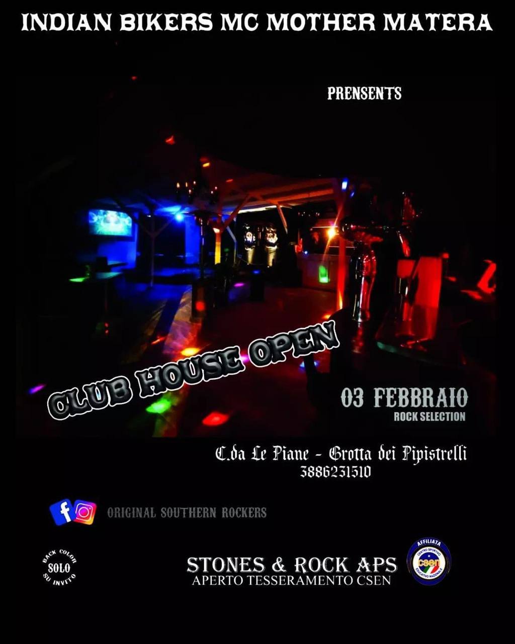 Locandina Club House Open